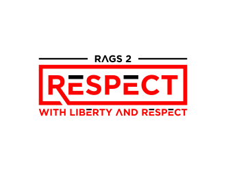 Rags 2 Respect  logo design by almaula