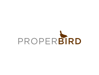 ProperBird logo design by Artomoro