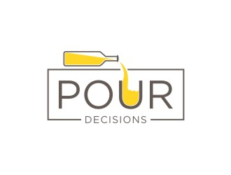 Pour Decisions  logo design by sabyan