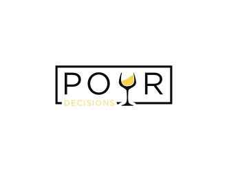 Pour Decisions  logo design by ora_creative