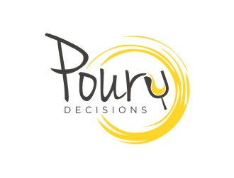 Pour Decisions  logo design by sabyan