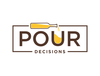 Pour Decisions  logo design by Barkah