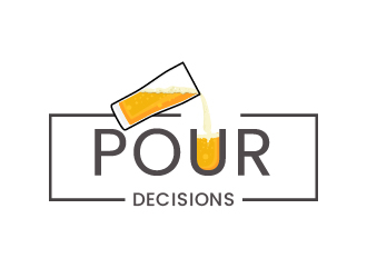 Pour Decisions  logo design by pace