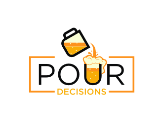Pour Decisions  logo design by MyAngel