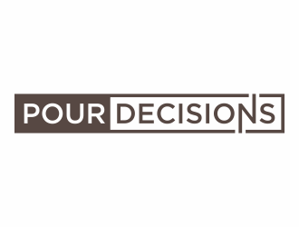 Pour Decisions  logo design by hopee