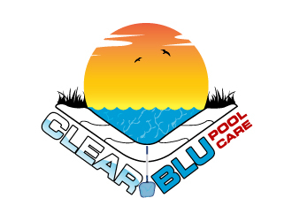 Clear BLU Pool Care logo design by Suvendu