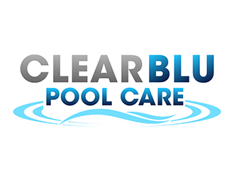 Clear BLU Pool Care logo design by SteveQ