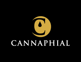 Cannaphial logo design by akilis13
