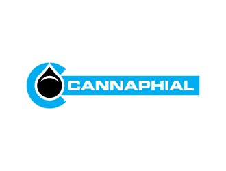 Cannaphial logo design by lokiasan