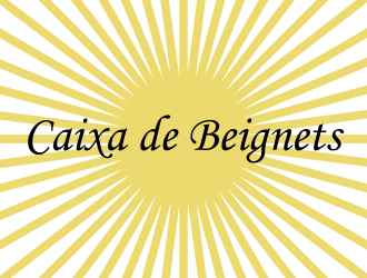 Caixa de Beignets logo design by GassPoll