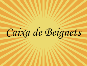 Caixa de Beignets logo design by GassPoll