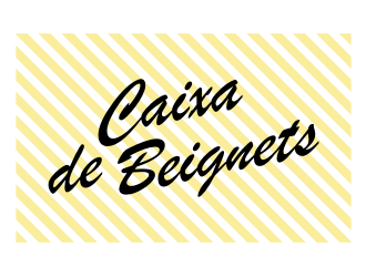 Caixa de Beignets Logo Design