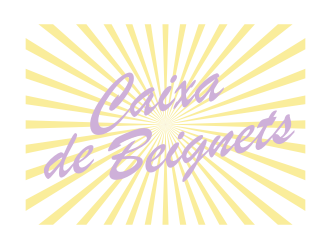 Caixa de Beignets logo design by GemahRipah