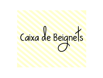 Caixa de Beignets logo design by Zhafir