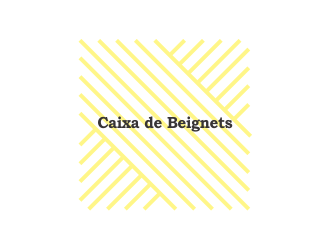 Caixa de Beignets logo design by Shina