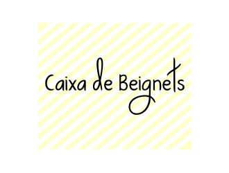 Caixa de Beignets logo design by Zhafir