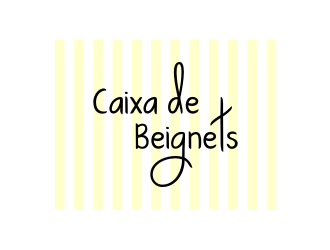 Caixa de Beignets logo design by Zhafir