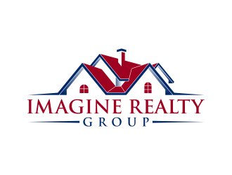 Imagine Realty Group logo design by pakNton