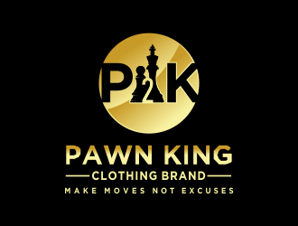Pawn 2 King Clothing Brand logo design by kopipanas