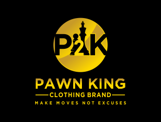 Pawn 2 King Clothing Brand logo design by kopipanas