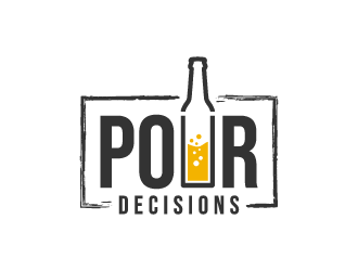 Pour Decisions  logo design by denfransko