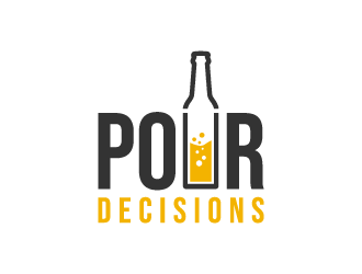 Pour Decisions  logo design by denfransko