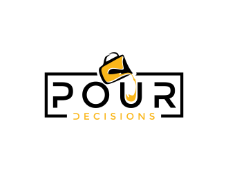 Pour Decisions  logo design by semar