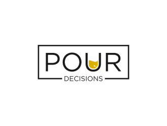 Pour Decisions  logo design by Humhum