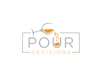 Pour Decisions  logo design by zeta