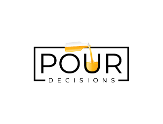 Pour Decisions  logo design by crazher