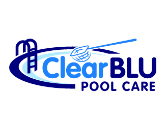 Clear BLU Pool Care logo design by jaize