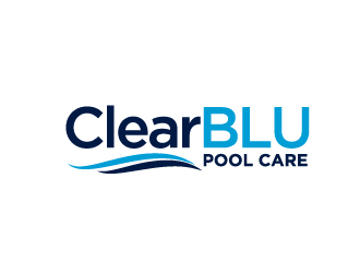 Clear BLU Pool Care logo design by jonggol