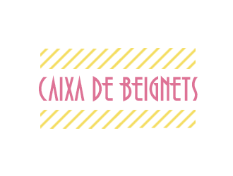 Caixa de Beignets logo design by kunejo