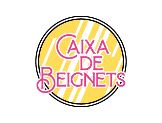 Caixa de Beignets logo design by jonggol