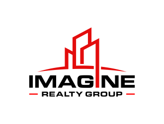 Imagine Realty Group logo design by pionsign