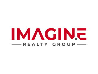Imagine Realty Group logo design by pixalrahul