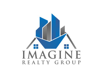 Imagine Realty Group logo design by daanDesign