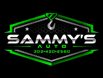 Sammy’s Auto logo design by pencilhand
