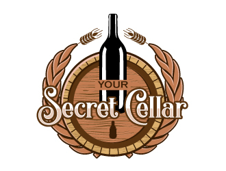 Your Secret Cellar logo design by uttam