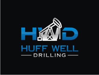 Huff Well Drilling logo design by mbamboex