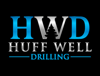 Huff Well Drilling logo design by Suvendu