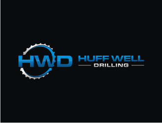 Huff Well Drilling logo design by mbamboex