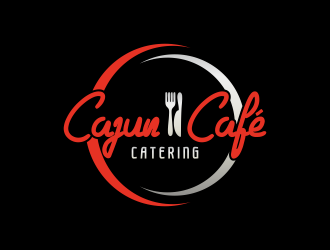 Cajun Café Catering logo design by RIANW