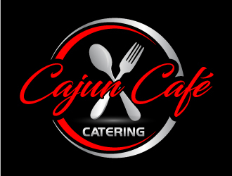Cajun Café Catering logo design by Suvendu