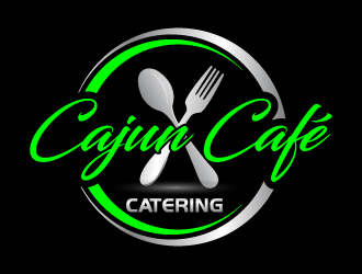 Cajun Café Catering logo design by Suvendu