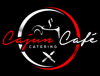 Cajun Café Catering logo design by Suvendu
