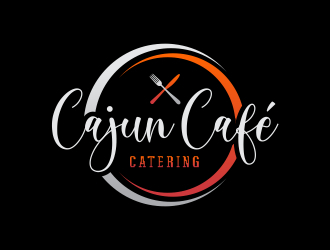 Cajun Café Catering logo design by cikiyunn