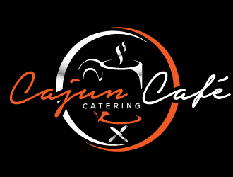 Cajun Café Catering logo design by Suvendu
