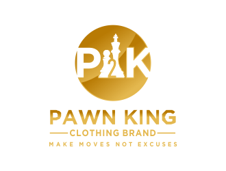 Pawn 2 King Clothing Brand logo design by kopipanas