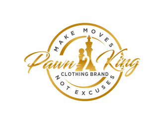 Pawn 2 King Clothing Brand logo design by kopipanas